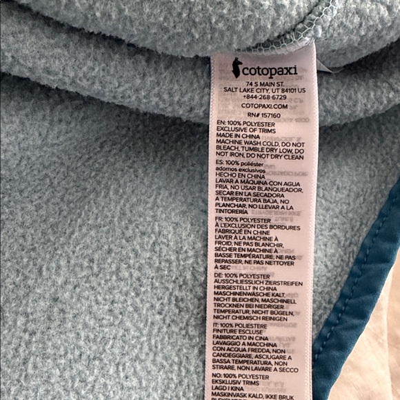 Cotopaxi Woman’s Teca Fleece Pullover Size Medium - Picture 4 of 4